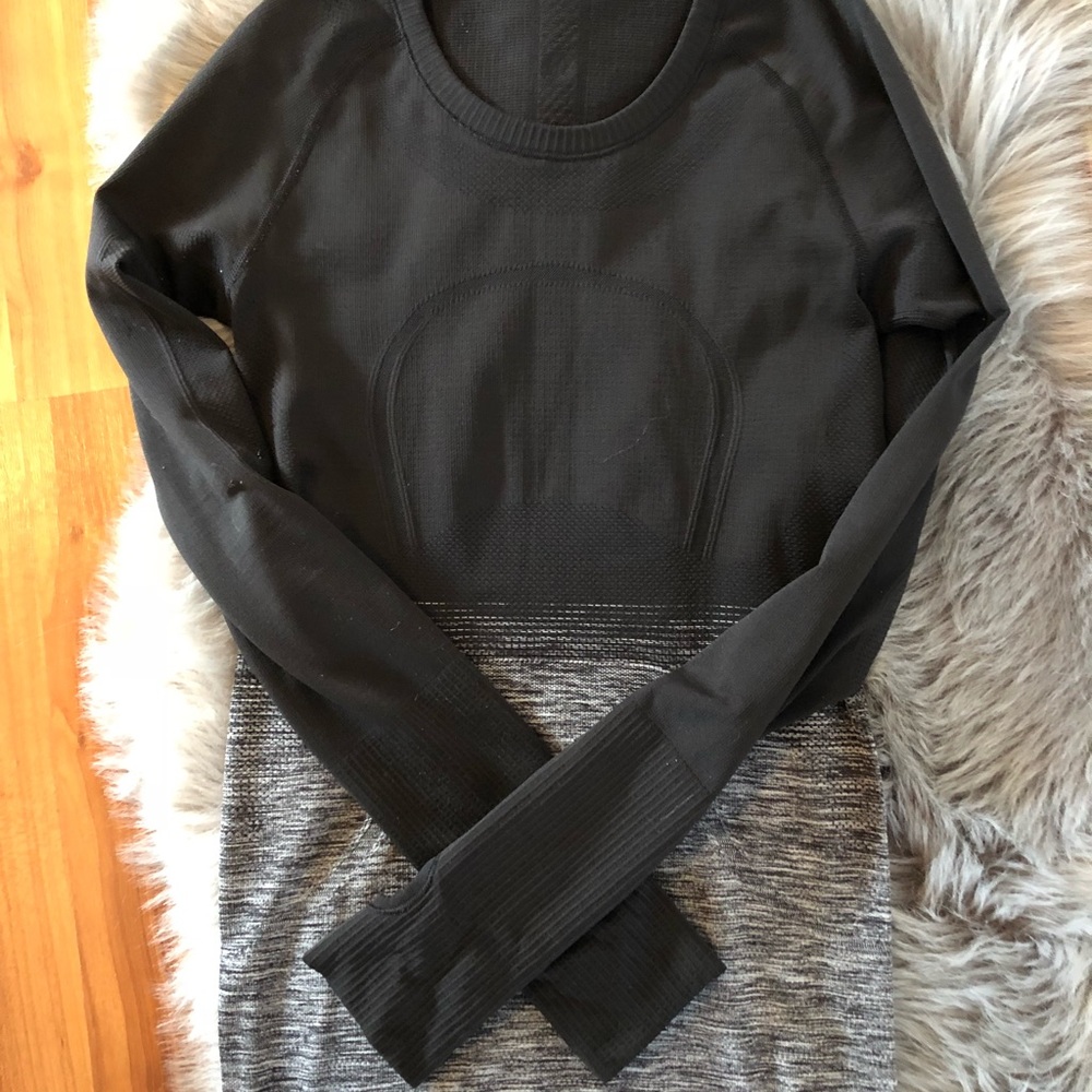 Lululemon swiftly ombré long sleeve